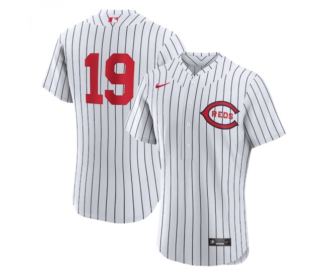 Cincinnati Reds Joey Votto Men's Nike White 2022 MLB at Field of Dreams Game Authentic Player Jersey