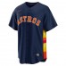 Houston Astros Jose Altuve Men's Nike Navy Alternate Replica Player Name Jersey