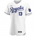 Kansas City Royals Salvador Perez Men's Nike White Home Authentic Player Jersey