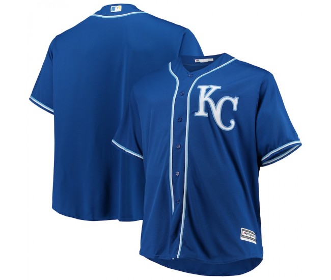 Men's Kansas City Royals Majestic Royal Alternate Official Cool Base Jersey