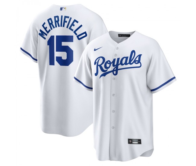 Kansas City Royals Whit Merrifield Men's Nike White Home Replica Player Jersey