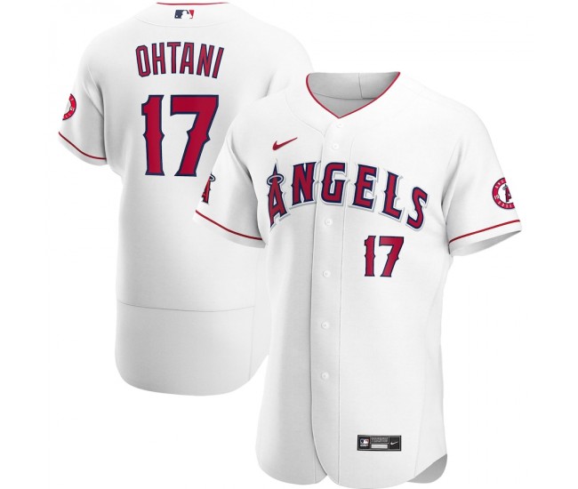 Los Angeles Angels Shohei Ohtani Men's Nike White Home Authentic Player Jersey