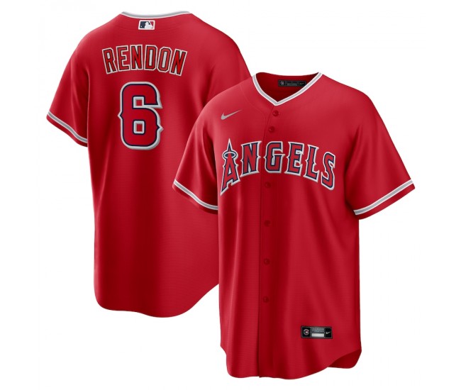 Los Angeles Angels Anthony Rendon Men's Nike Red Alternate Replica Player Name Jersey