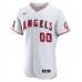 Los Angeles Angels Men's Nike White Home Authentic Custom Jersey