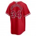 Los Angeles Angels Noah Syndergaard Men's Nike Red Alternate Replica Player Jersey