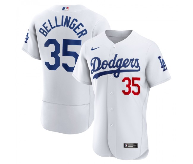 Los Angeles Dodgers Cody Bellinger Men's Nike White Home Authentic Player Jersey