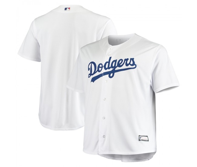 Men's Los Angeles Dodgers White Big & Tall Replica Team Jersey