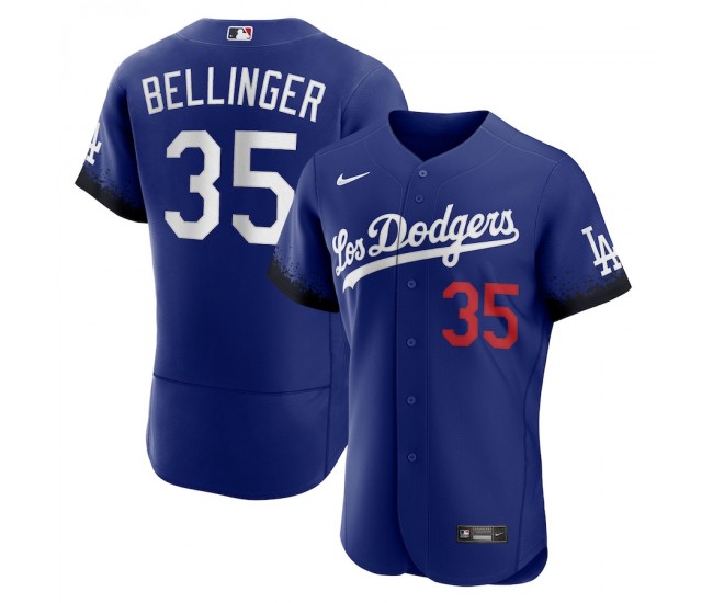 Los Angeles Dodgers Cody Bellinger Men's Nike Royal City Connect Authentic Player Jersey