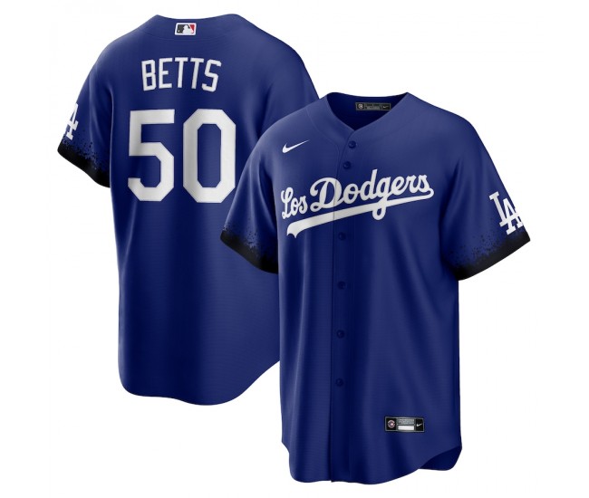 Los Angeles Dodgers Mookie Betts Men's Nike Royal 2021 City Connect Replica Player Jersey