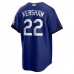 Los Angeles Dodgers Clayton Kershaw Men's Nike Royal 2021 City Connect Replica Player Jersey