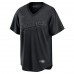 Los Angeles Dodgers Mookie Betts Men's Nike Black Pitch Black Fashion Replica Player Jersey