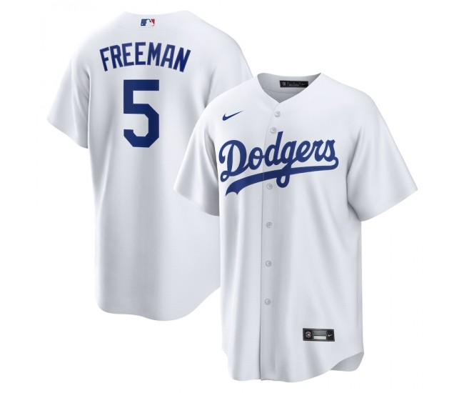 Los Angeles Dodgers Freddie Freeman Men's Nike White Replica Player Jersey