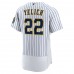 Milwaukee Brewers Christian Yelich Men's Nike White Team Alternate Authentic Player Jersey