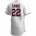 Minnesota Twins Miguel Sano Men's Nike White Home Authentic Player Jersey