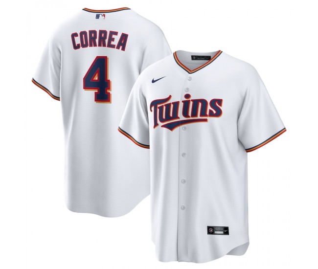 Minnesota Twins Carlos Correa Men's Nike White Replica Player Jersey