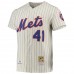 Tom Seaver New York Mets Mitchell & Ness Cooperstown Collection Authentic Jersey - Cream