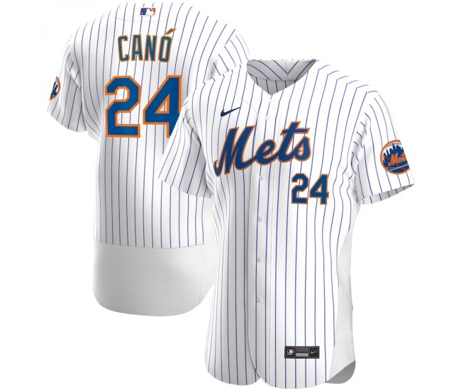 New York Mets Robinson Cano Men's Nike White Home Authentic Player Jersey