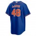 New York Mets Jacob deGrom Men's Nike Royal Alternate Replica Player Name Jersey