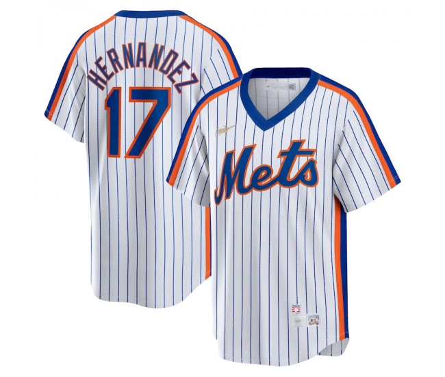 New York Mets Keith Hernandez Men's Nike White Home Cooperstown Collection Player Jersey