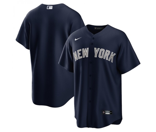 New York Yankees Men's Nike Navy Alternate Replica Team Jersey