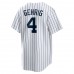 New York Yankees Lou Gehrig Men's Nike White Home Cooperstown Collection Player Jersey