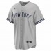 New York Yankees Gleyber Torres Men's Nike Gray Road Replica Player Name Jersey