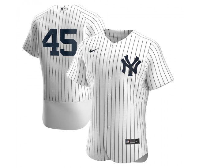 New York Yankees Gerrit Cole Men's Nike White Home Authentic Player Jersey