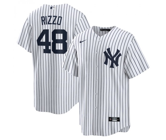 New York Yankees Anthony Rizzo Men's Nike White Home Official Replica Player Jersey