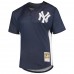 New York Yankees Derek Jeter Men's Mitchell & Ness Navy Cooperstown Collection Mesh Batting Practice Jersey