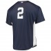 New York Yankees Derek Jeter Men's Mitchell & Ness Navy Cooperstown Collection Mesh Batting Practice Jersey