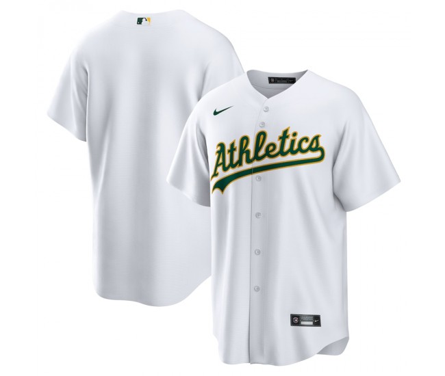 Oakland Athletics Men's Nike White Home Replica Team Jersey