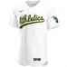 Oakland Athletics Men's Nike White Home Authentic Team Jersey