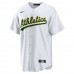 Oakland Athletics Khris Davis Men's Nike White Home Replica Player Name Jersey