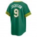  Oakland Athletics Reggie Jackson Men's Nike Kelly Green Road Cooperstown Collection Player Jersey