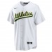 Oakland Athletics Men's Nike White Home Blank Replica Jersey