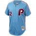 Steve Carlton Philadelphia Phillies Mitchell & Ness Cooperstown Collection Authentic Jersey - Light Blue