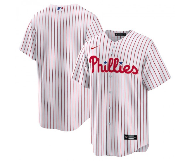 Philadelphia Phillies Men's Nike White Home Replica Team Jersey