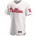 Philadelphia Phillies JT Realmuto Men's Nike White Home Authentic Player Jersey