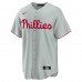 Philadelphia Phillies Bryce Harper Men's Nike Gray Road Replica Player Name Jersey