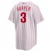 Philadelphia Phillies Bryce Harper Men's Nike White Home Replica Player Name Jersey