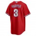 Philadelphia Phillies Bryce Harper Men's Nike Red Alternate Replica Player Name Jersey