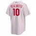 Philadelphia Phillies JT Realmuto Men's Nike White Home Replica Player Name Jersey