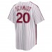 Philadelphia Phillies Mike Schmidt Men's Nike White Home Cooperstown Collection Player Jersey