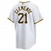 Pittsburgh Pirates Roberto Clemente Men's Nike White Home Replica Player Name Jersey