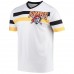 Pittsburgh Pirates Men's Stitches White Cooperstown Collection V-Neck Jersey