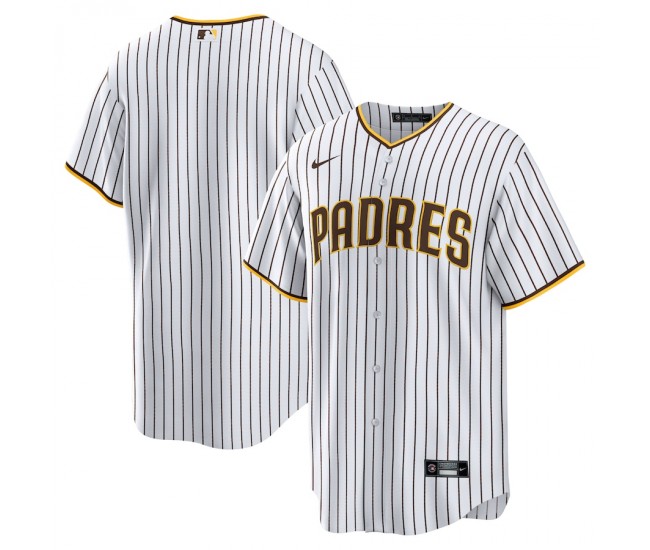 San Diego Padres Men's Nike White Home Replica Team Jersey