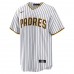 San Diego Padres Men's Nike White Home Replica Team Jersey