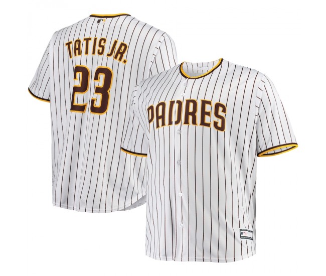 Men's San Diego Padres Fernando Tatis Jr. White Big & Tall Replica Player Jersey