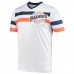 San Diego Padres Men's Stitches White Cooperstown Collection V-Neck Jersey