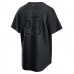 San Diego Padres Fernando Tatis Jr. Men's Nike Black Pitch Black Fashion Replica Player Jersey